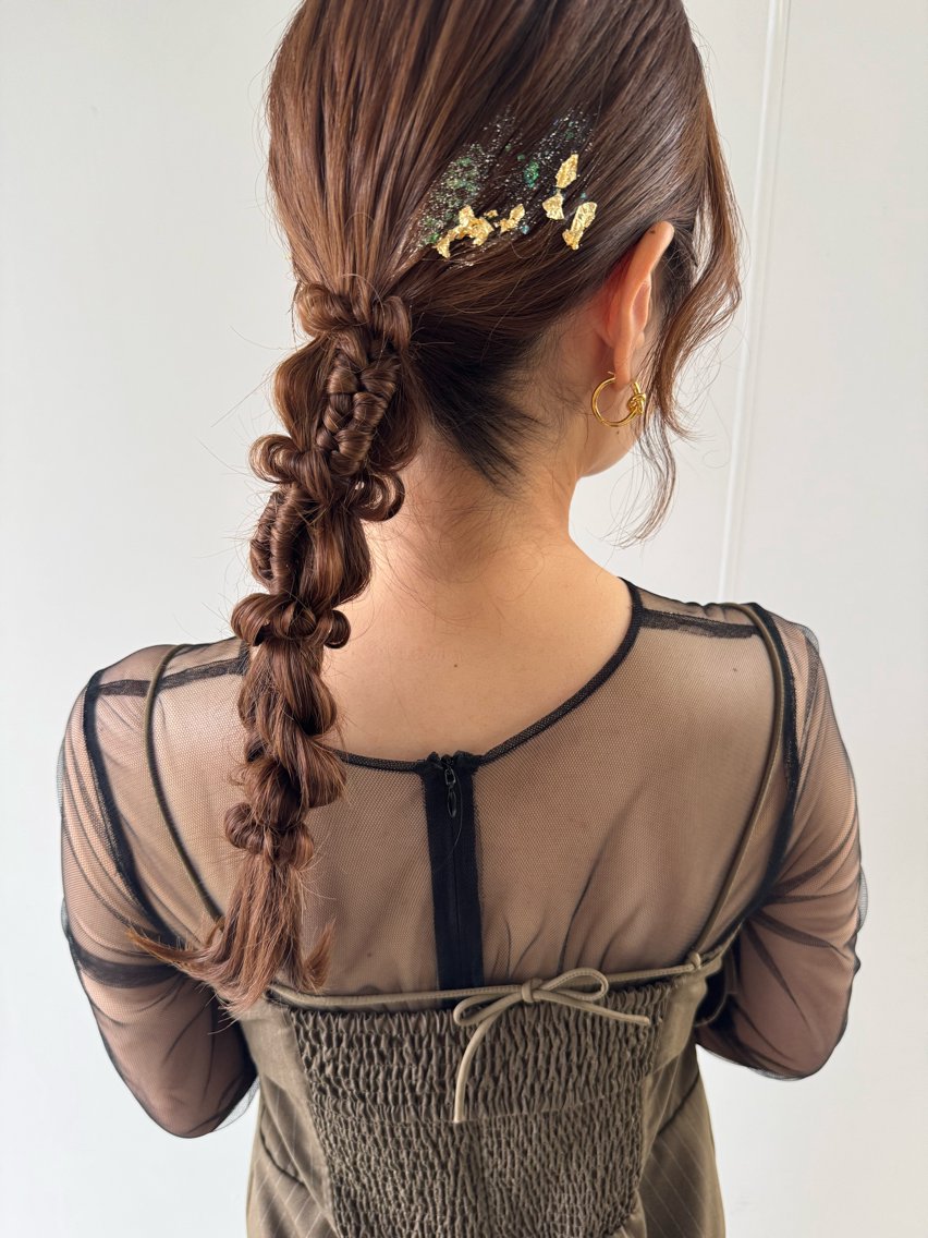 ヘアアレンジ アオトソラ いしざかのヘアスタイル
