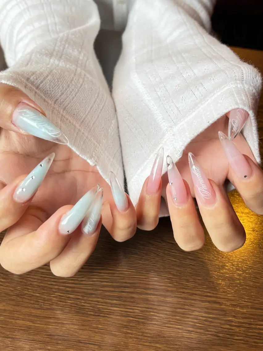 ネイル フレンチネイル ジェルネイル 韓国ネイル マグネットネイル ニュアンスネイル ハンドネイル Sully Nail Labのネイルデザイン