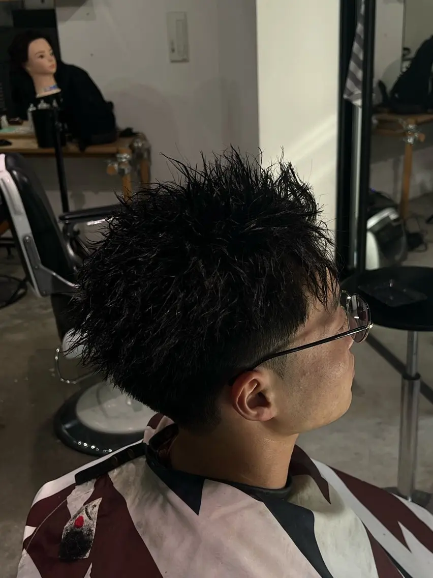 ショート ショートヘア 朝陽 /メンズヘア特化のヘアスタイル