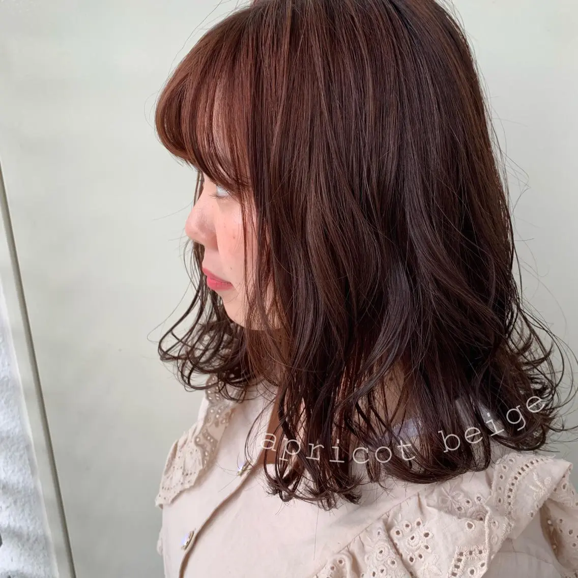 ミディアム カラー ヘアアレンジ ブリーチ ブリーチなしカラー NANA／trend style🕊🍑のヘアスタイル