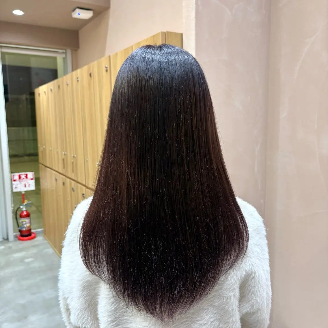 ロング カラー ヘアアレンジ 🐰あみ【艶カラー/ 縮毛矯正】🫧のヘアスタイル
