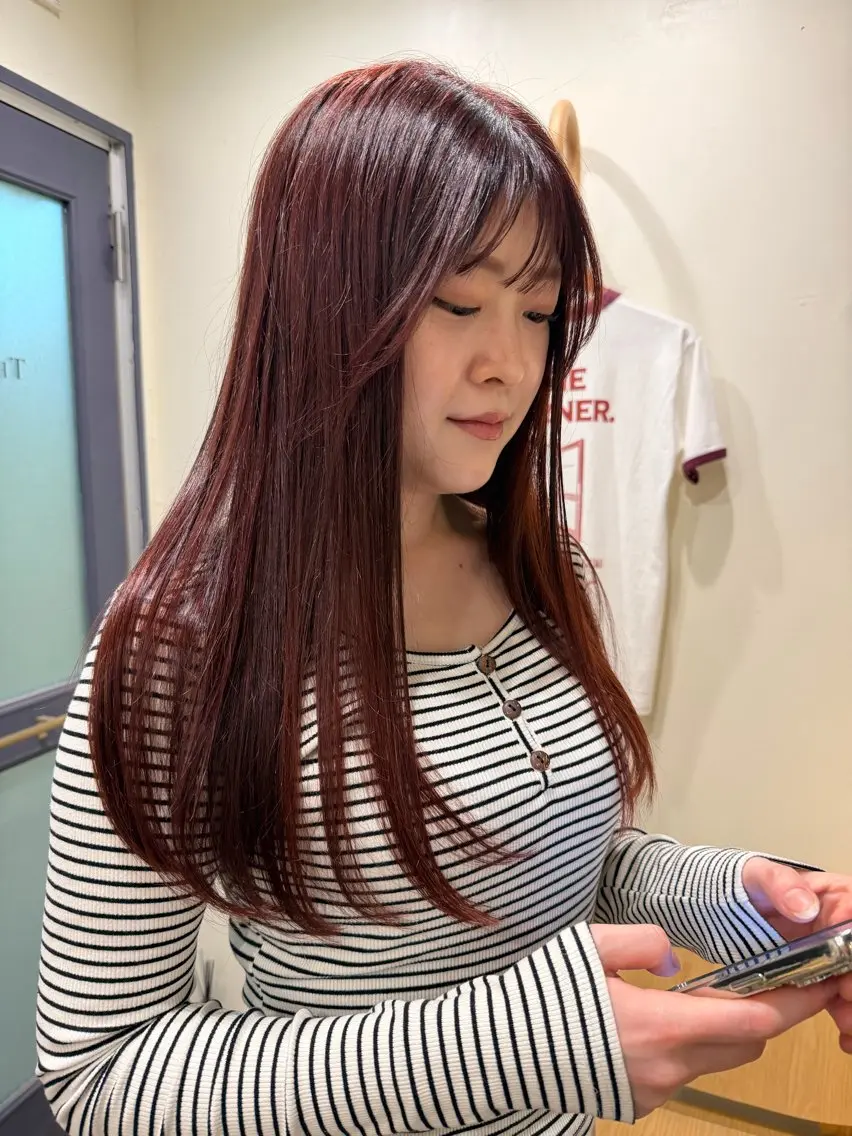 カット+イルミナカラー+トリートメント(本格ヘッドスパ付)の写真