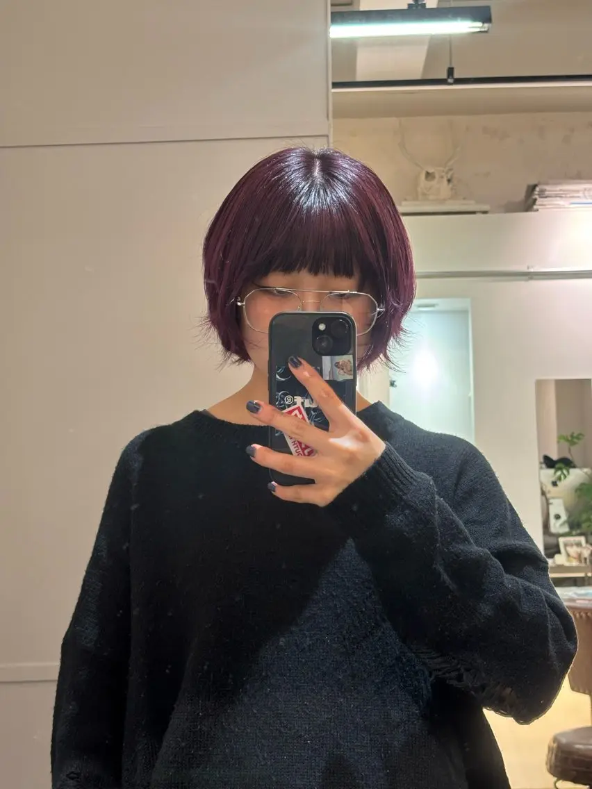ショート ヘアカラー ooitヨシダ ミナミのヘアスタイル