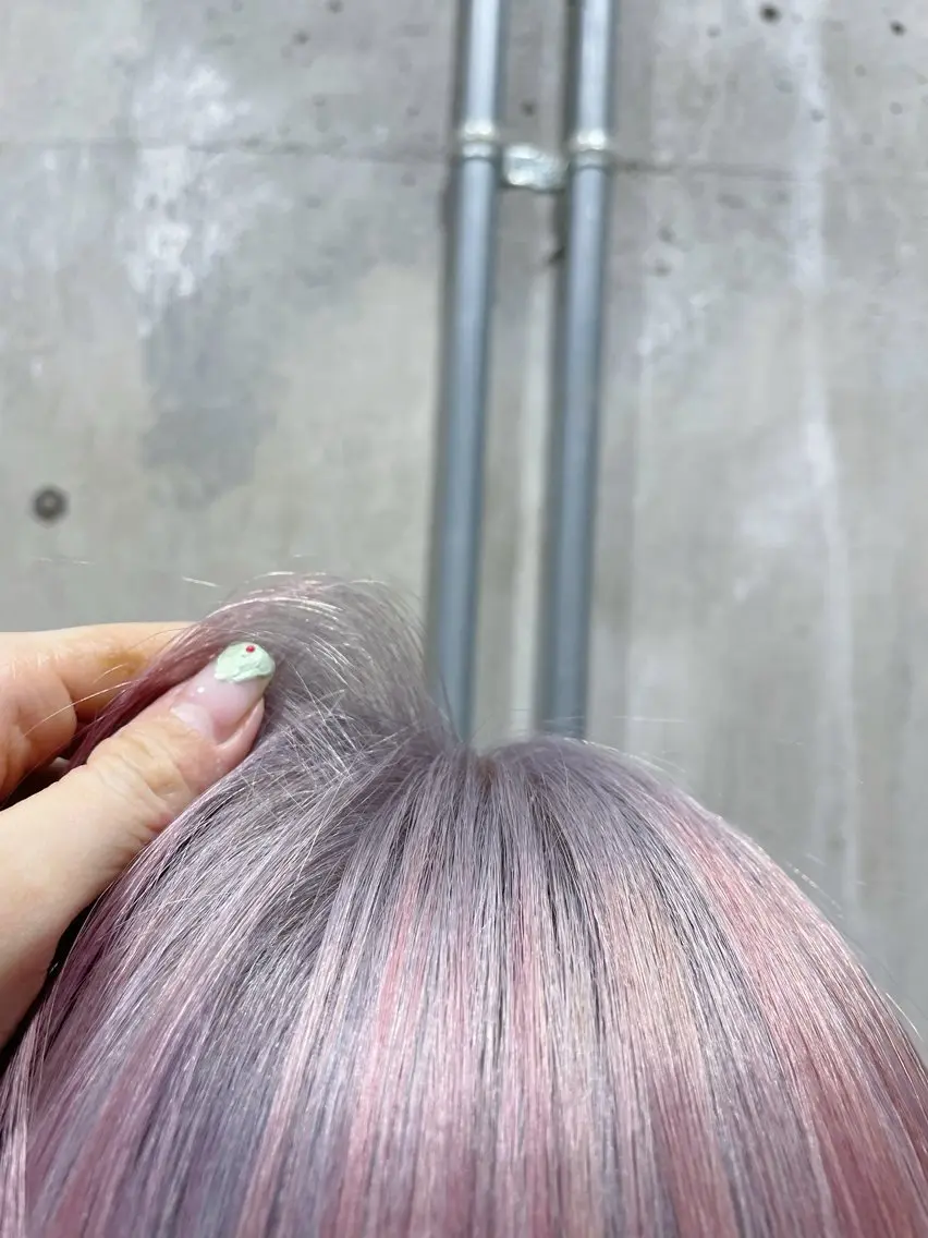 ショート カラー ヘアカラー トリートメント 🪿透明感/艶カラー ﾜﾀﾅﾍﾞｱｵｲのヘアスタイル