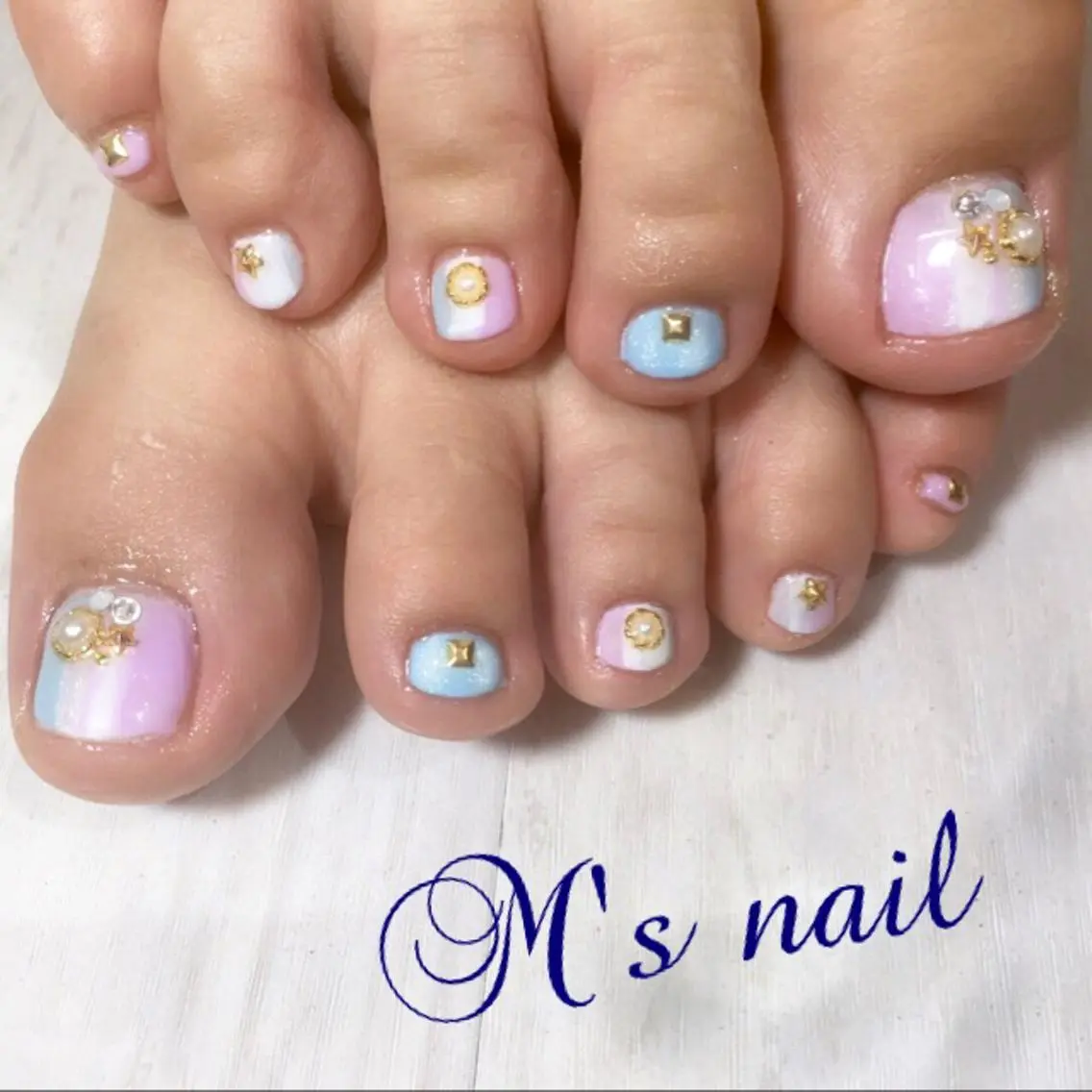 ネイル フットネイル M's nail ..高幡不動のネイルデザイン