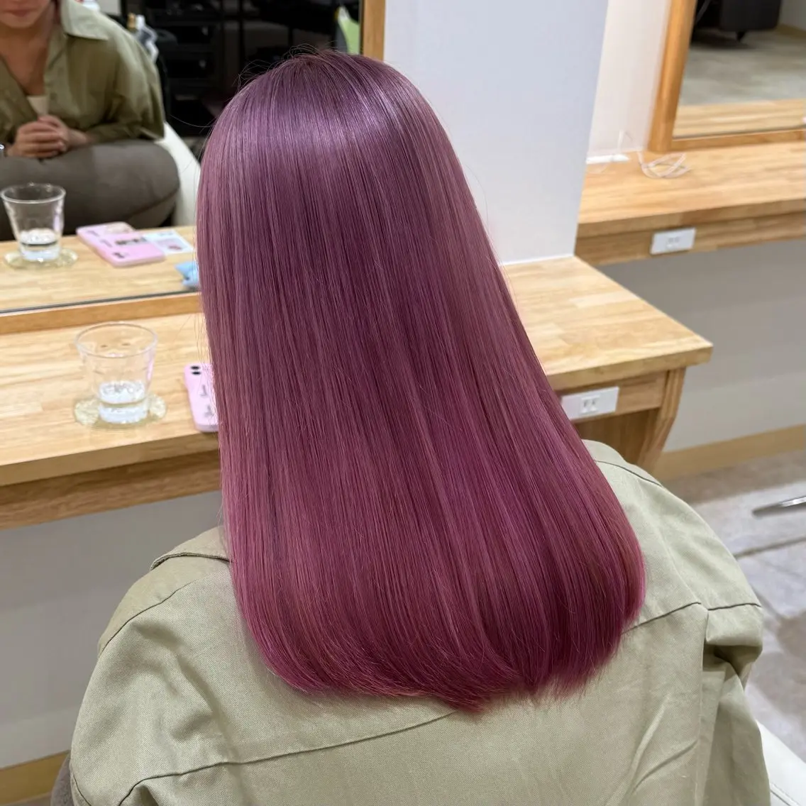 ロング カラー ヘアカラー 柔らかいbeige ¦韓国¦🩰マユ🩰のヘアスタイル