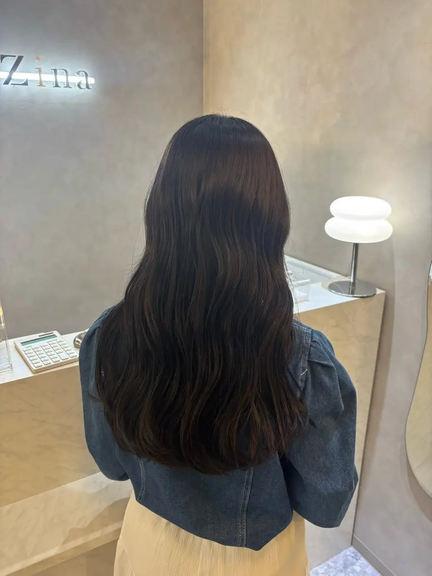 カラー カット ヘアカラー zina karin୨୧˙˳⋆のヘアスタイル