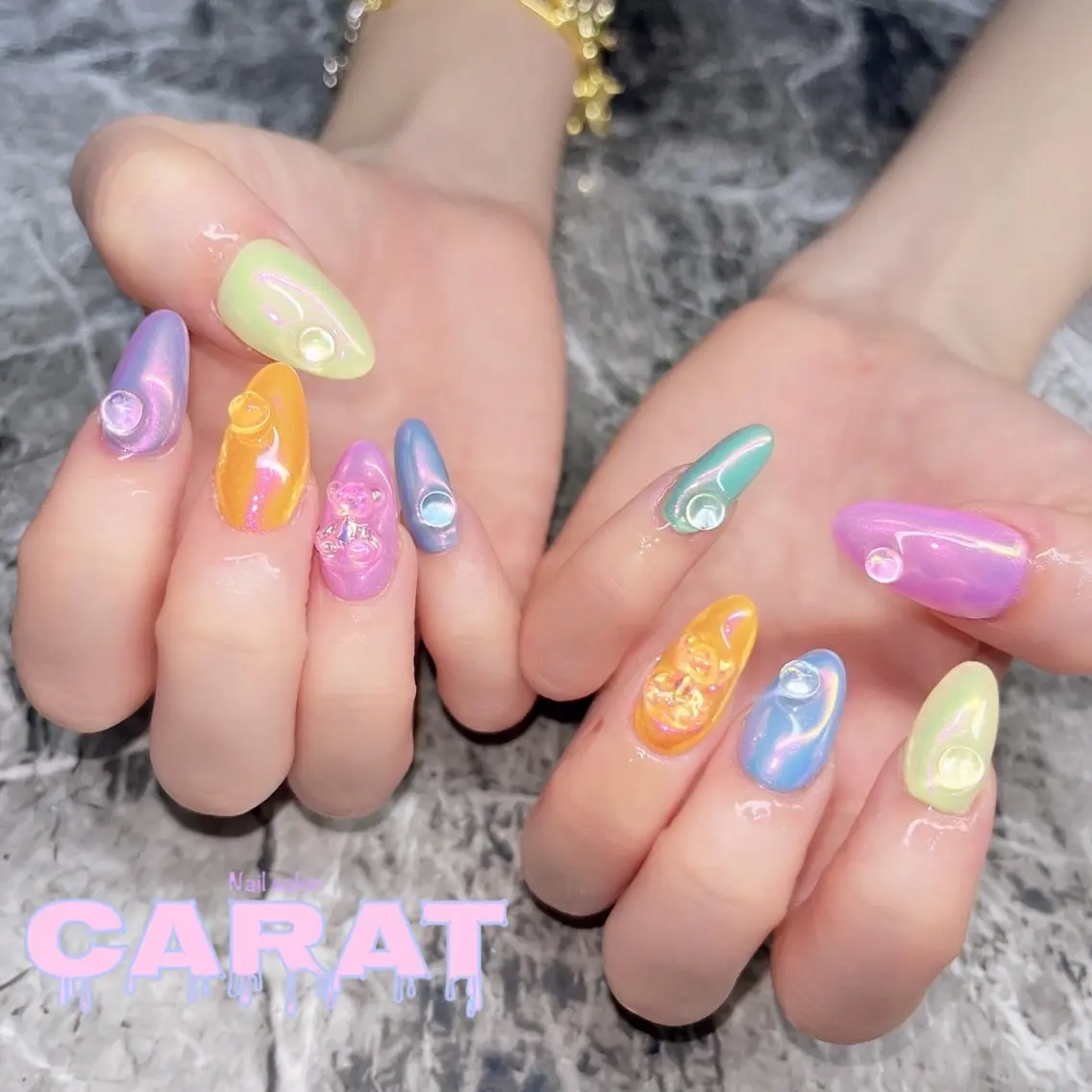 ネイル ハンドネイル CARAT カラットのネイルデザイン