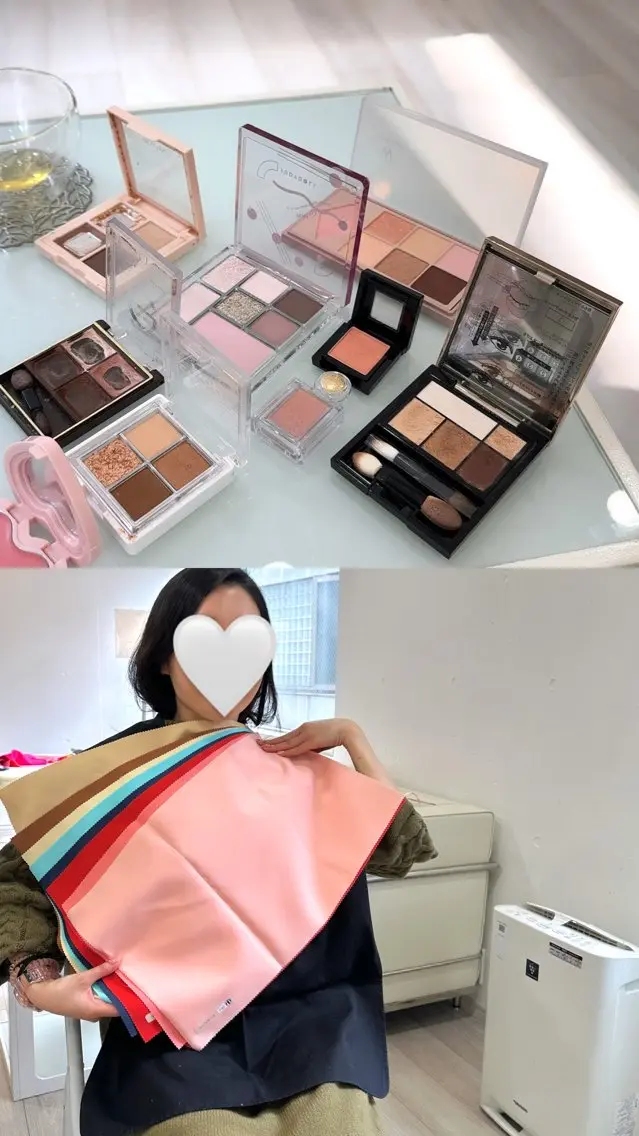 【定番コース】《今の自分にちゃんと似合うメイク☆垢抜けたい人の最短ルート》パーソナルカラー診断＋メイクレッスンの写真