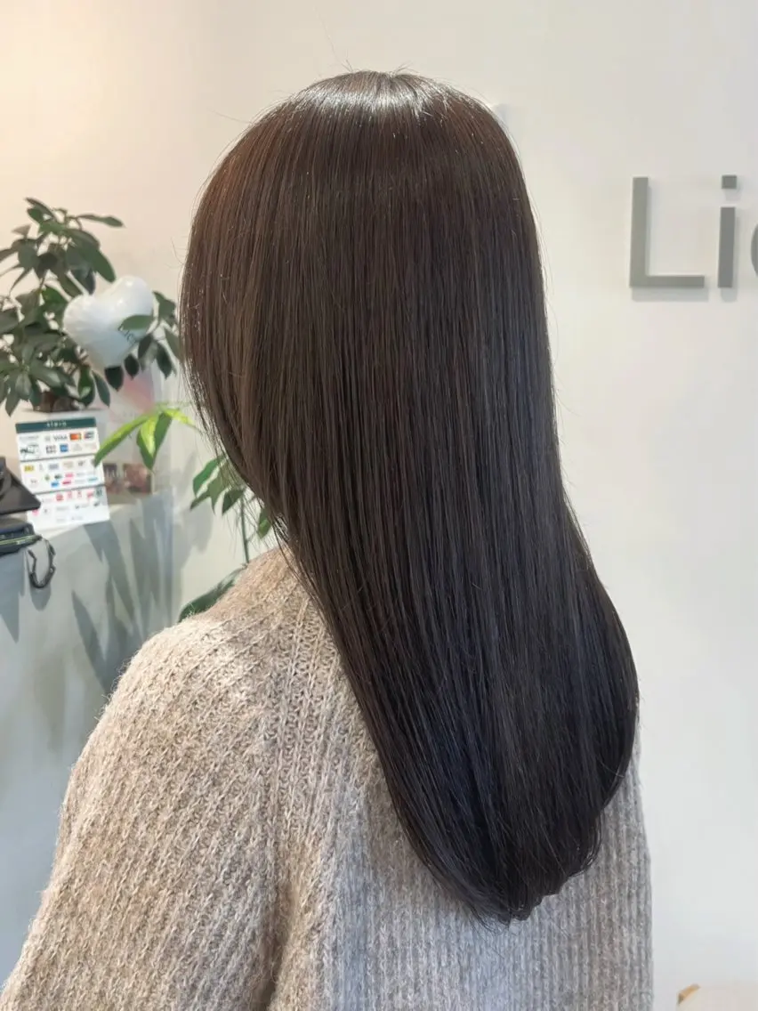カラー グレージュ モカグレージュ miha HARVEYのヘアスタイル