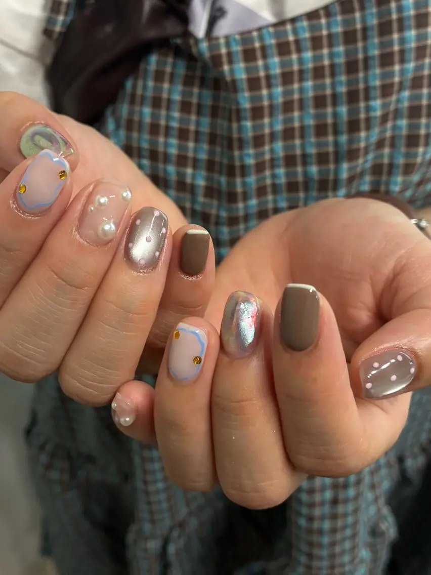 ネイル ハンドネイル nail salon Lipine 新守山のネイルデザイン