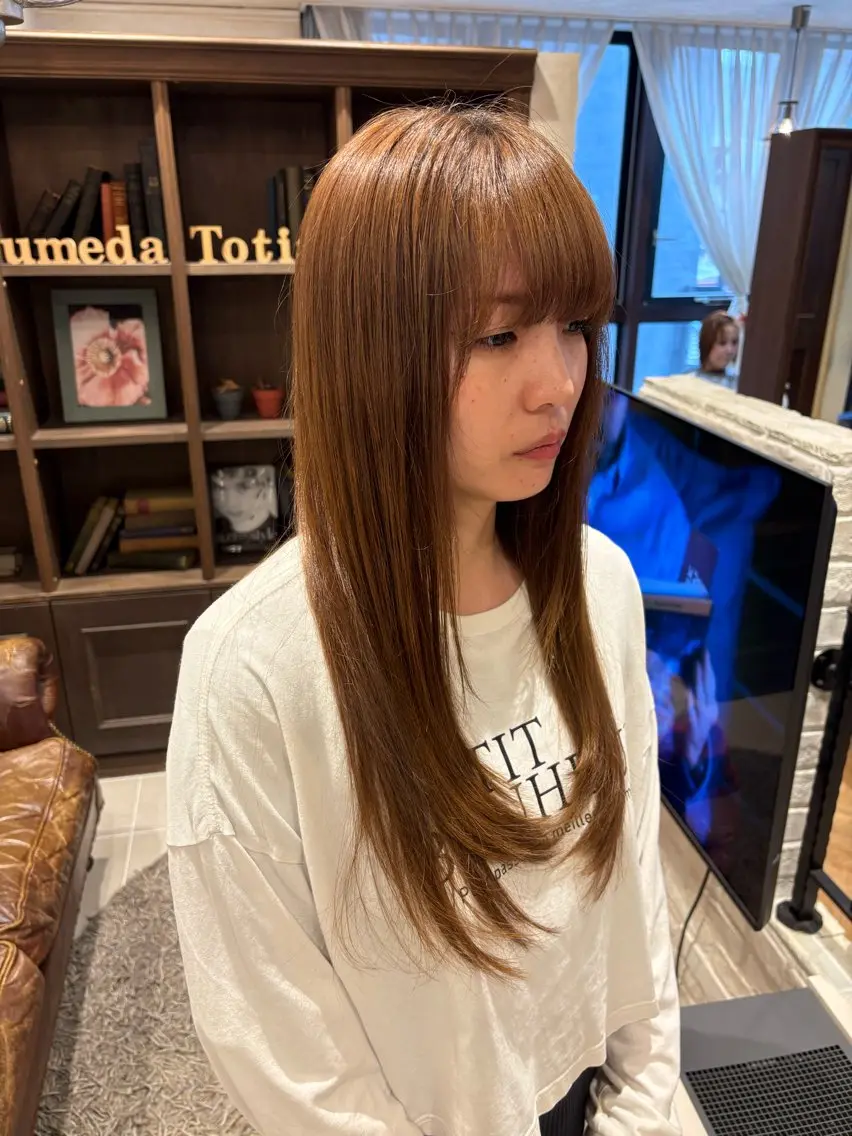 ロング 吉岡 優斗のヘアスタイル