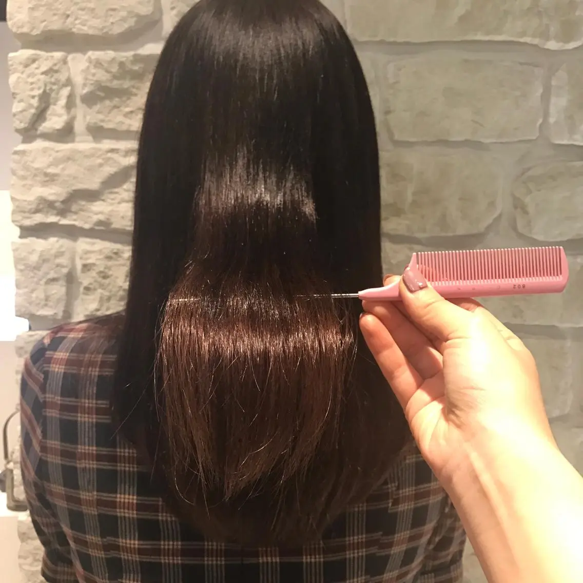 ロング カラー トリートメント 庄司 美佑樹のヘアスタイル