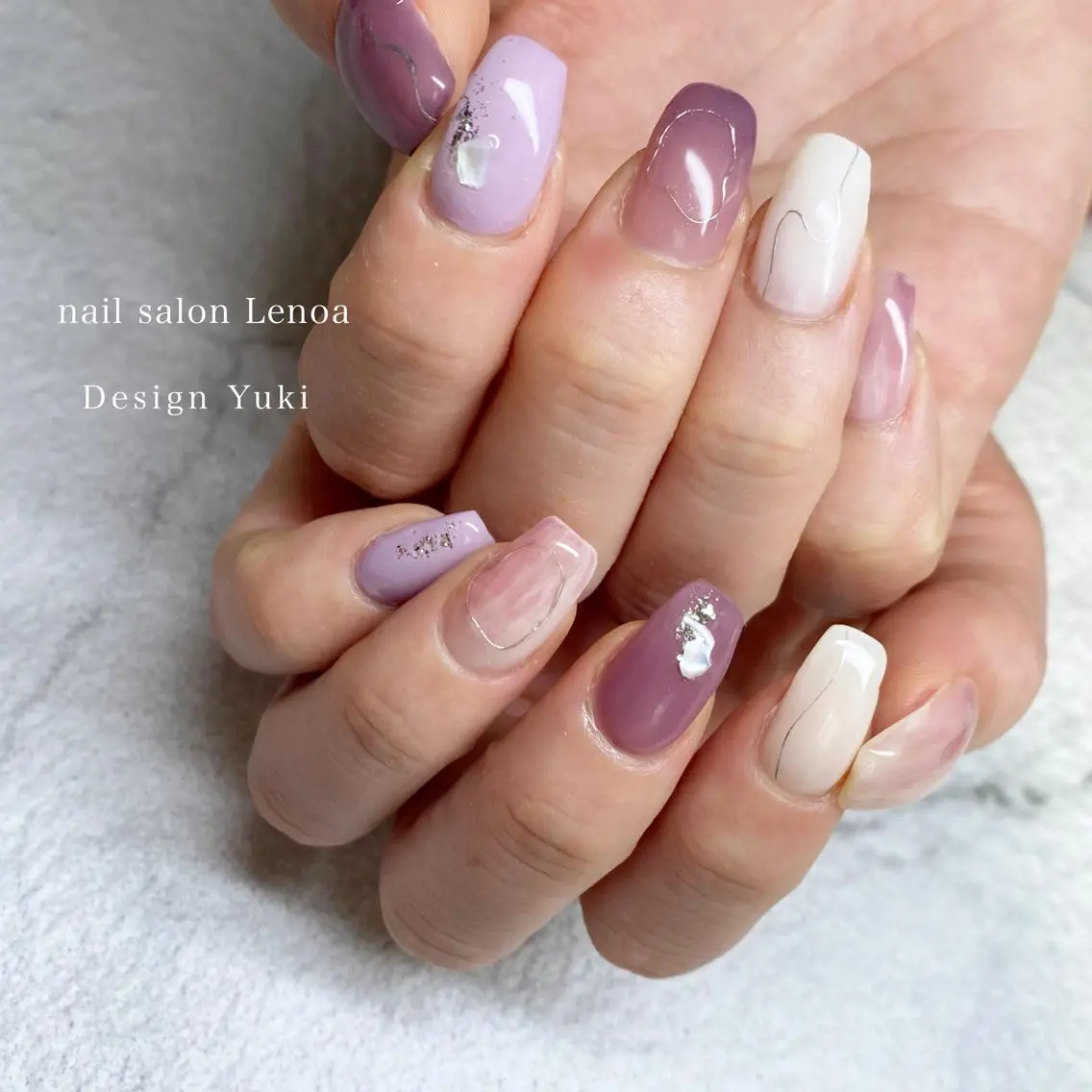 ネイル ハンドネイル Tielu Yukiのネイルデザイン
