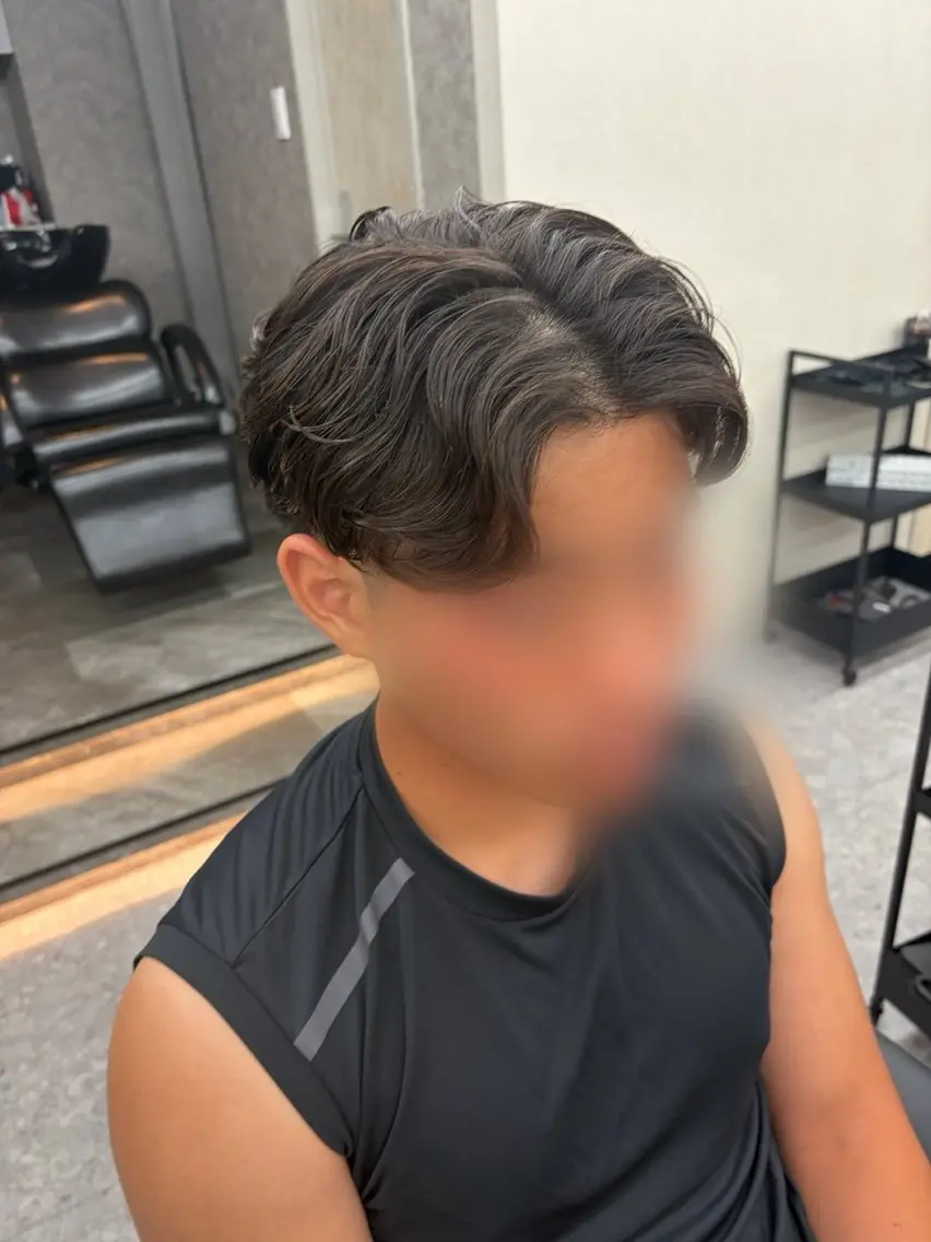 メンズ カット パーマ 高橋 唯のヘアスタイル