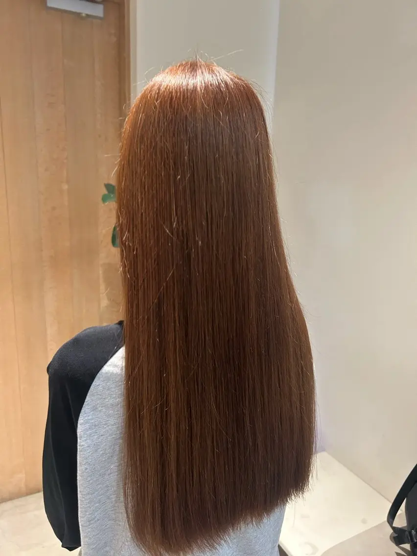 カラー ベージュカラー ブラウンカラー 金谷 都のヘアスタイル