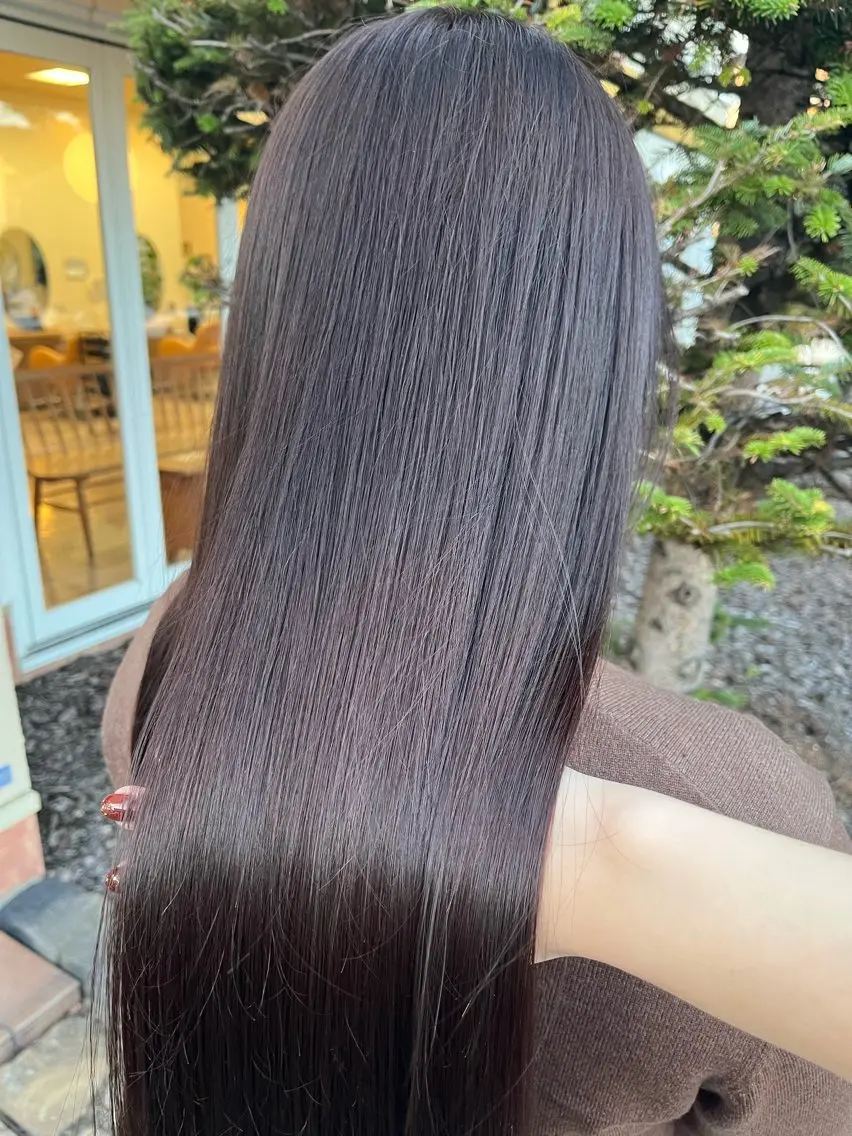 ロング トリートメント カット ヘアカラー 西田 早輝子🍊のヘアスタイル