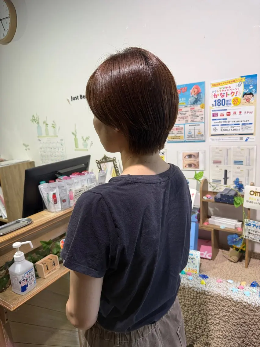 ショート ショートヘア カット 🦋ショートカット モデル紀輔🦋のヘアスタイル