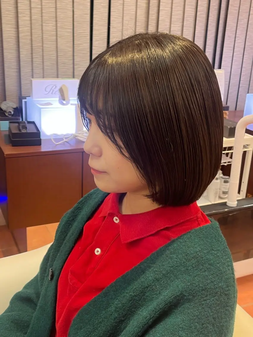 ショート カラー ヘアアレンジ デザインカラー✨ 日高桃佳のヘアスタイル