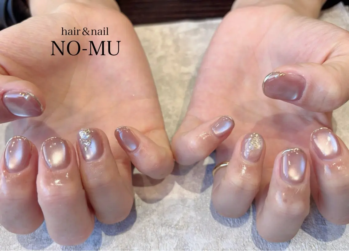 ネイル マグネットネイル ハンドネイル hair＆nail NO-MUのネイルデザイン