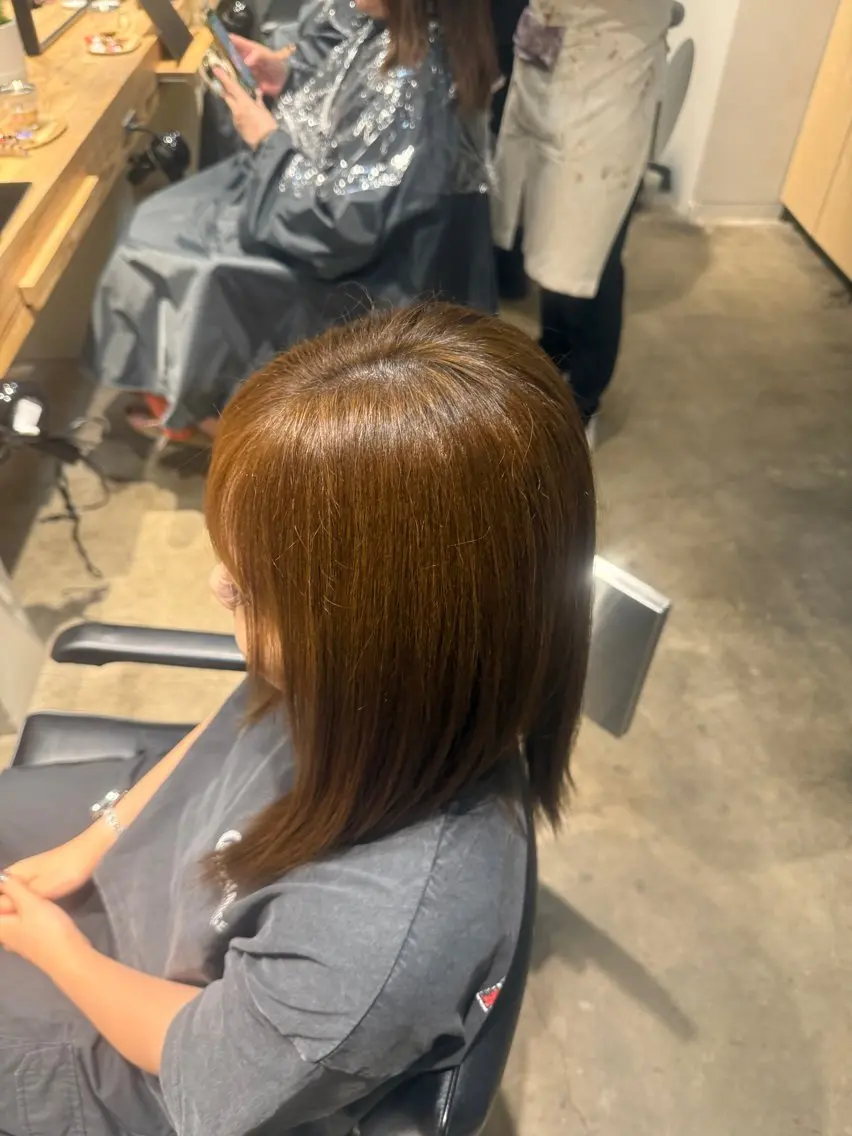 カラー 西村 颯世のヘアスタイル