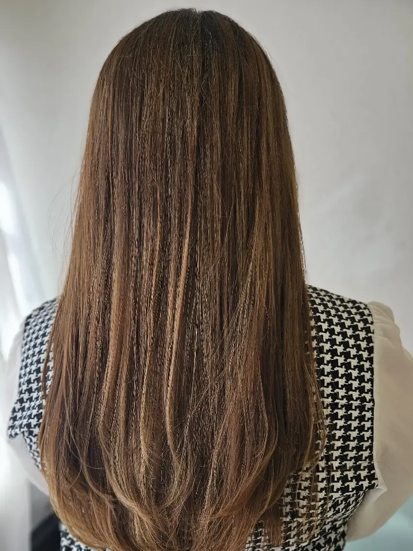 ロング カット 熊野 タイソンのヘアスタイル