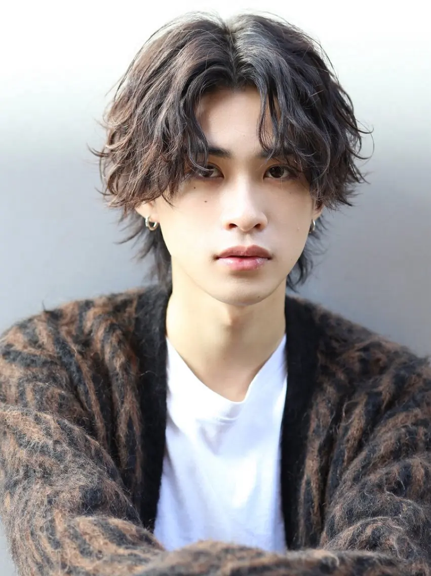パーマ メンズ 安藤幹人 メンズパーマのヘアスタイル