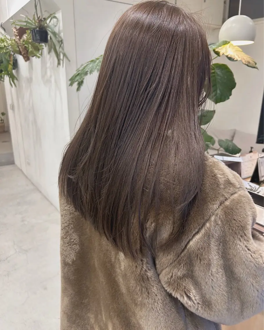 ロング カラー カット ヘアカラー 💛🤍U too e’s /店長🧸のヘアスタイル