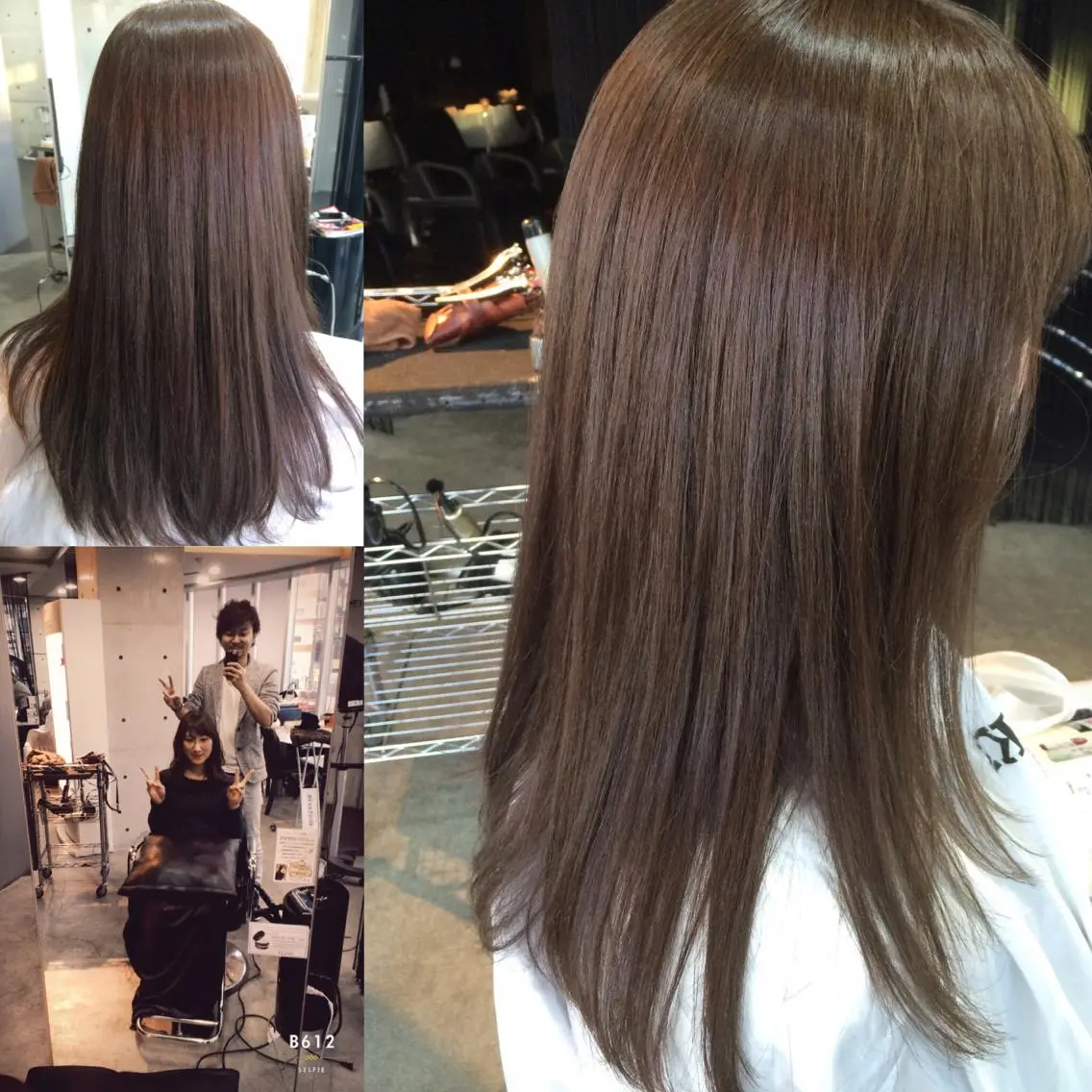 ミディアム セミロング ロング カラー SUNNY GRACEのヘアスタイル