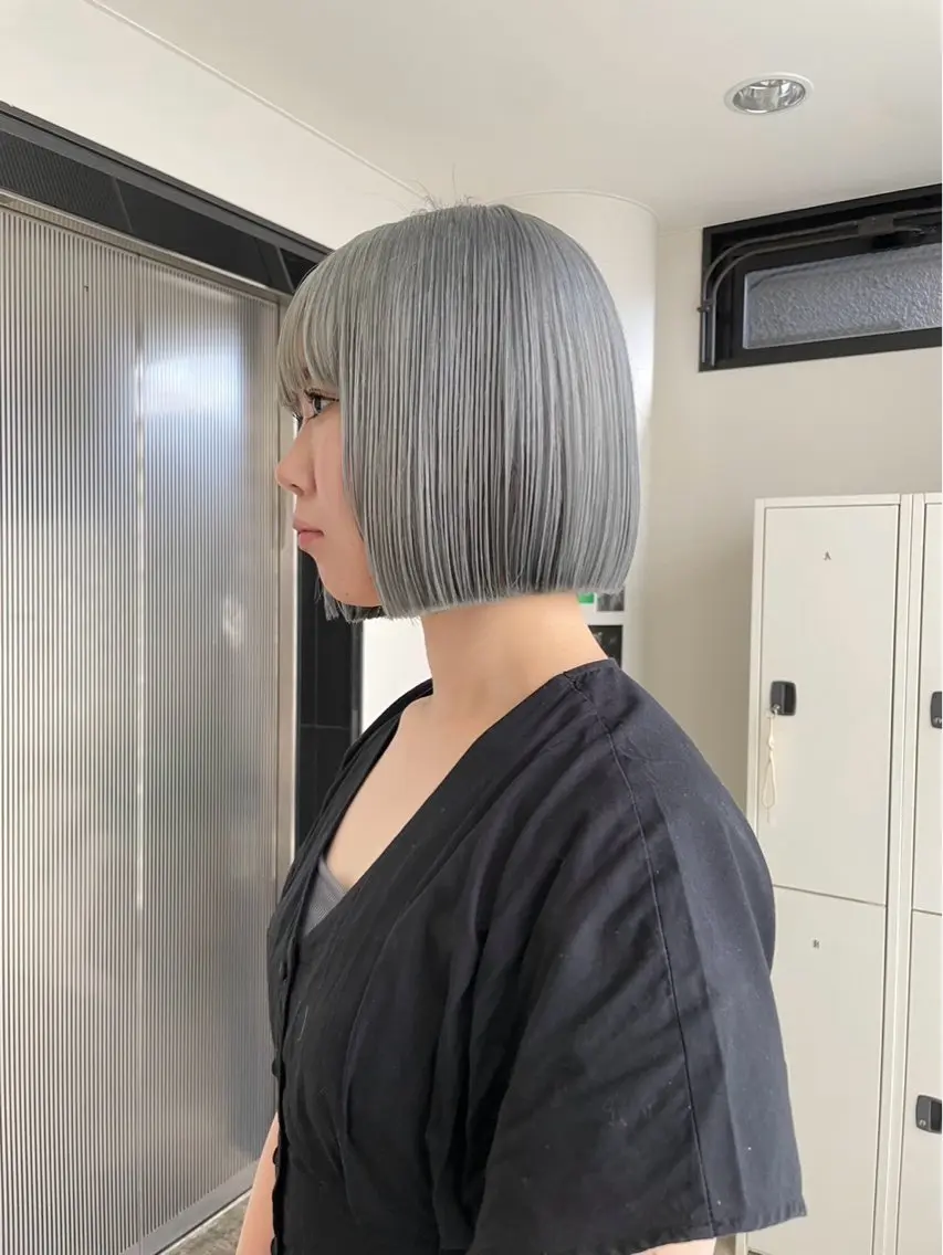 ショート ボブ ボブ/レイヤー ナカミネアキナのヘアスタイル