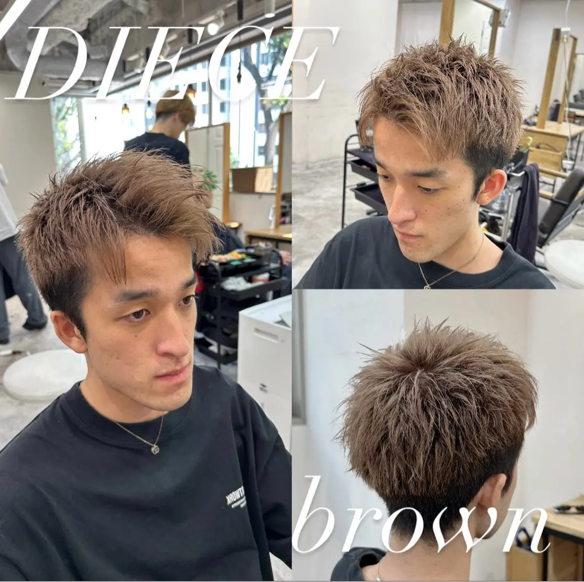 ロング カラー メンズ ヘアカラー メンズ特化 ⚡️ナツキ⚡️のヘアスタイル