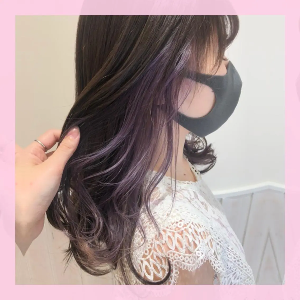 セミロング カラー カット ヘアカラー 🍒前川 🍒のヘアスタイル