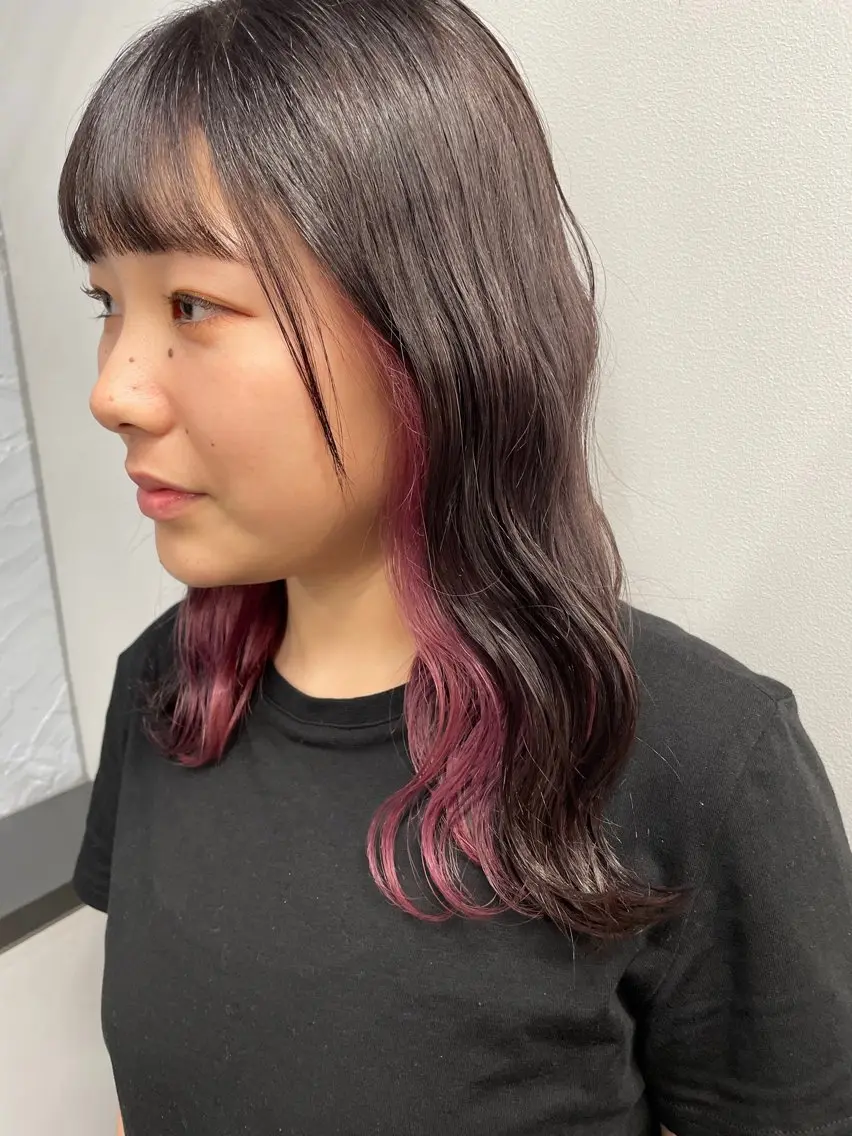ミディアム カラー ヘアカラー SAKURA/ CIEL福岡のヘアスタイル