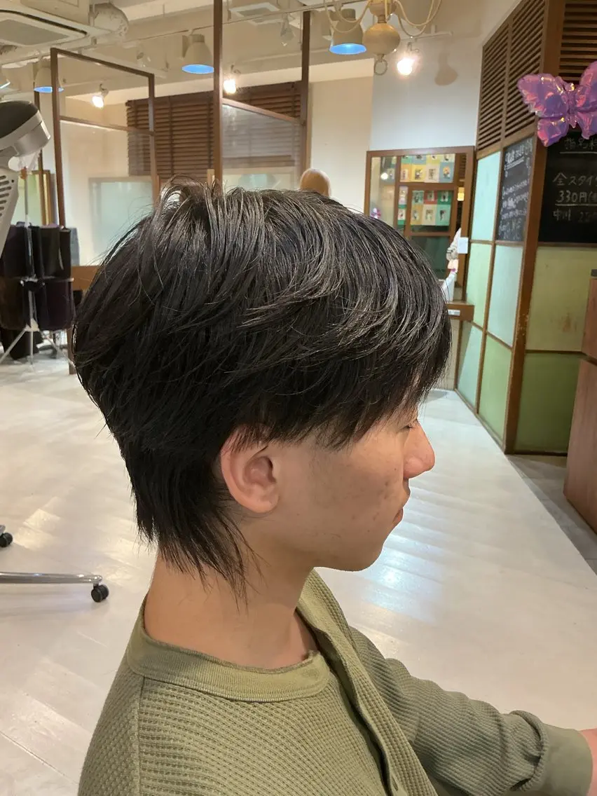 ショート メンズ 野中 大河のヘアスタイル