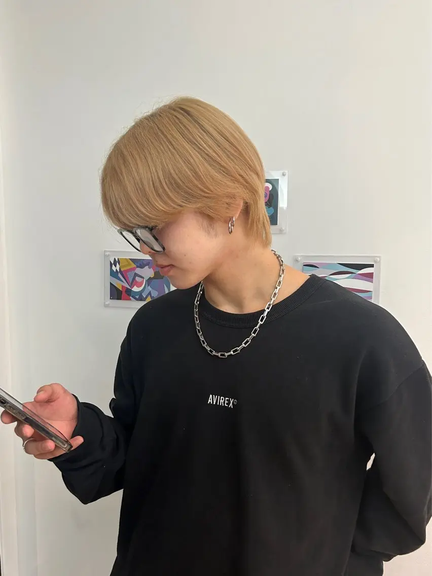 メンズ メンズ韓国風 カット 村田 七夕のヘアスタイル