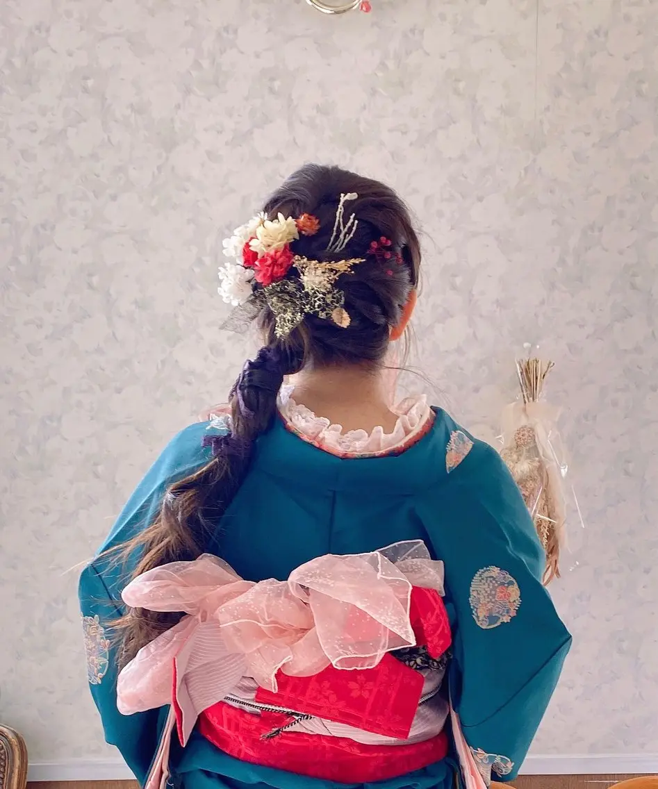 卒業式🌸袴＋ヘアセットの写真