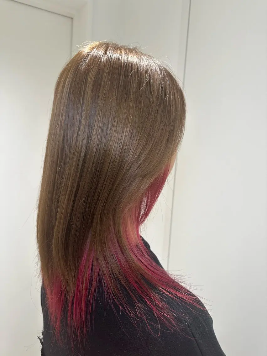 ミディアム カット ヘアカラー soa.ママ美容師 寺田典子のヘアスタイル