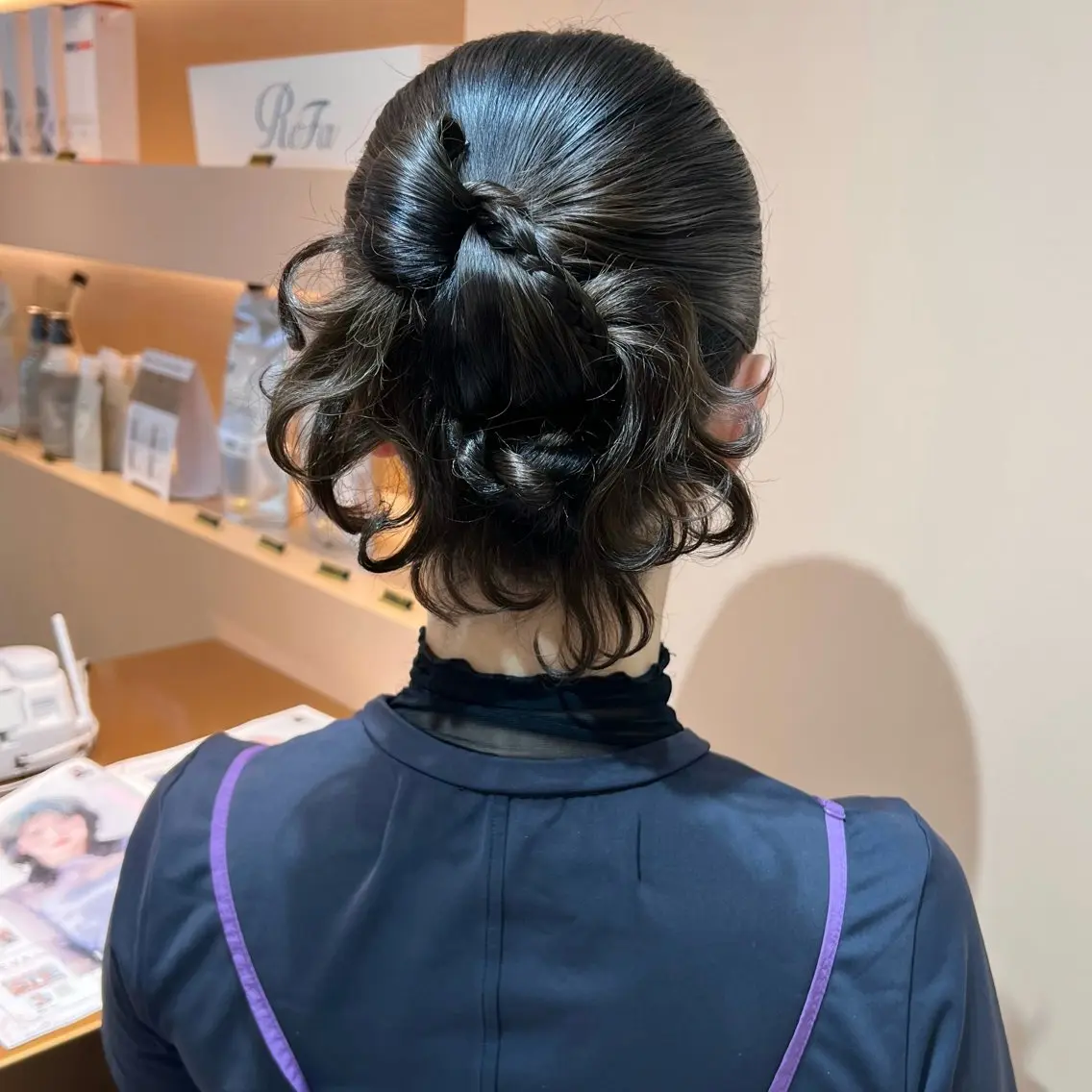 ミディアム ヘアセット ✨カチモリ✨レイヤー 韓国ヘア🇰🇷ゆいのヘアスタイル