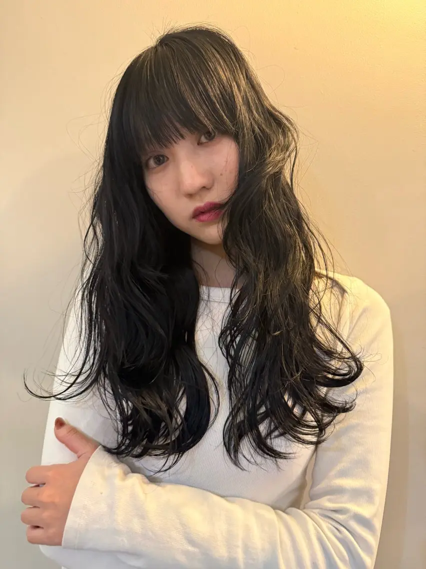 ロング 髪質改善 ヘアカラー トリートメント 林 コウセイ【三軒茶屋】のヘアスタイル