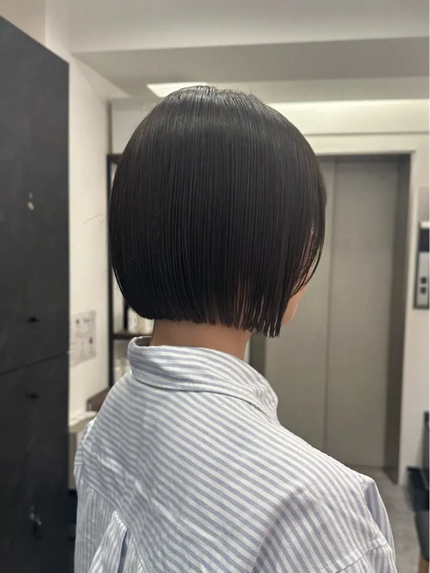 ショート カラー 銀座/ヘアセット/ 島村美帆のヘアスタイル