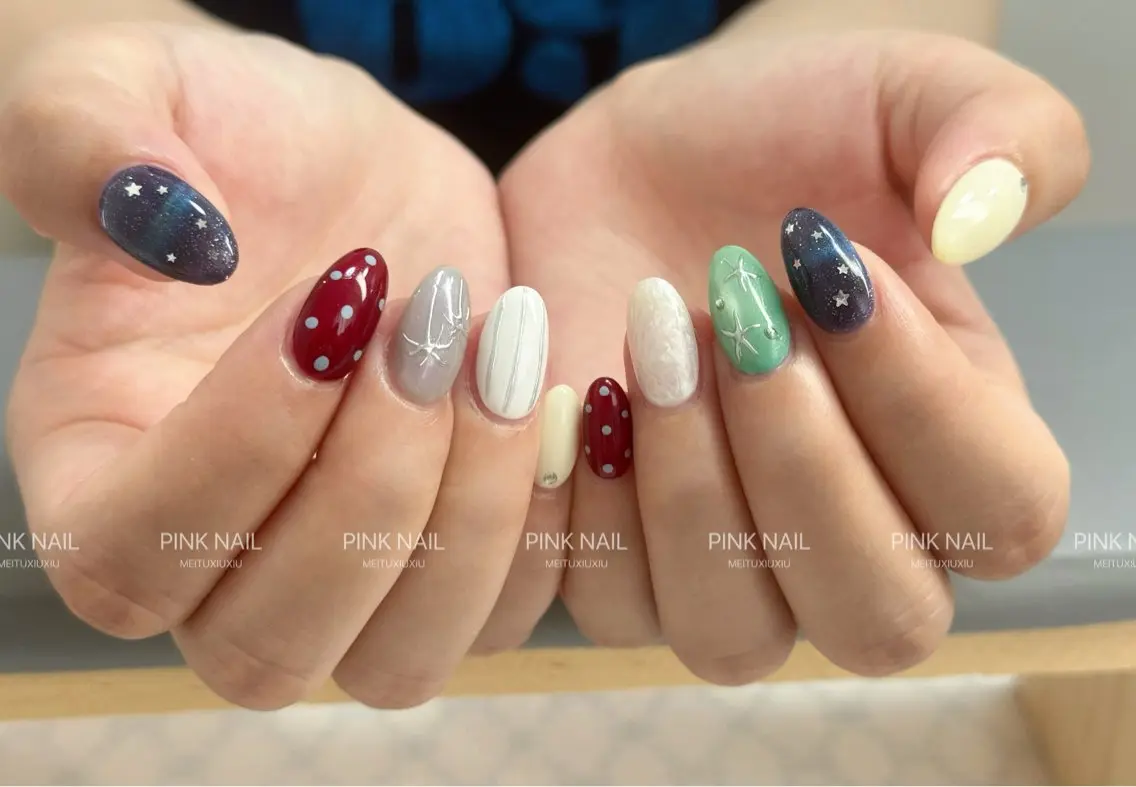 ネイル ハンドネイル pink nailのその他イメージ