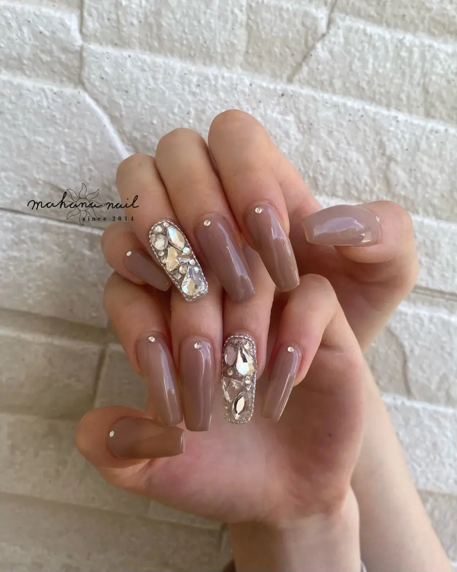 ネイル ロングネイル mahana nailのネイルデザイン