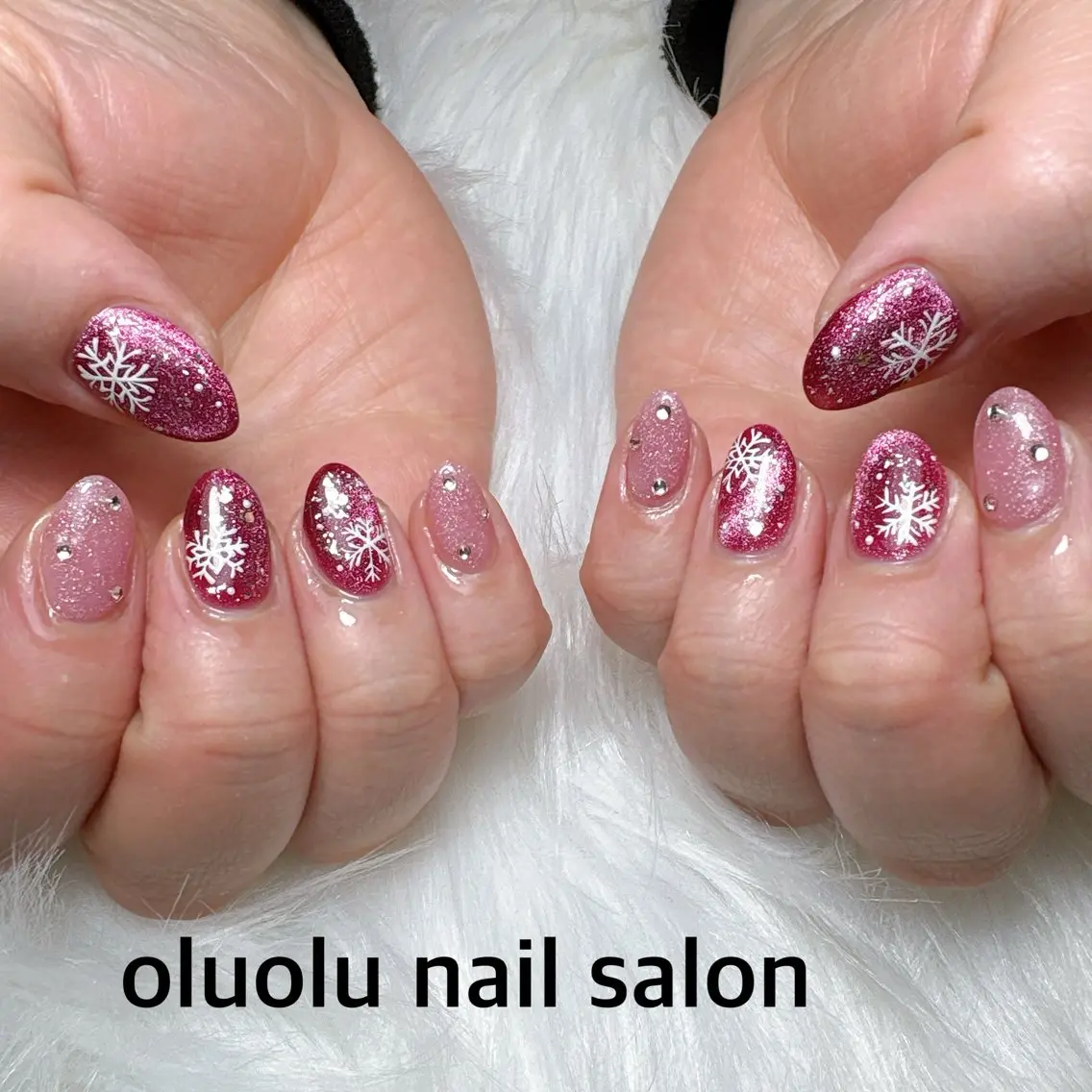 ネイル ピンク oluolu nailsalonのネイルデザイン