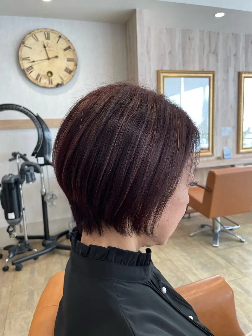 ショート カラー bisou_ SAEのヘアスタイル
