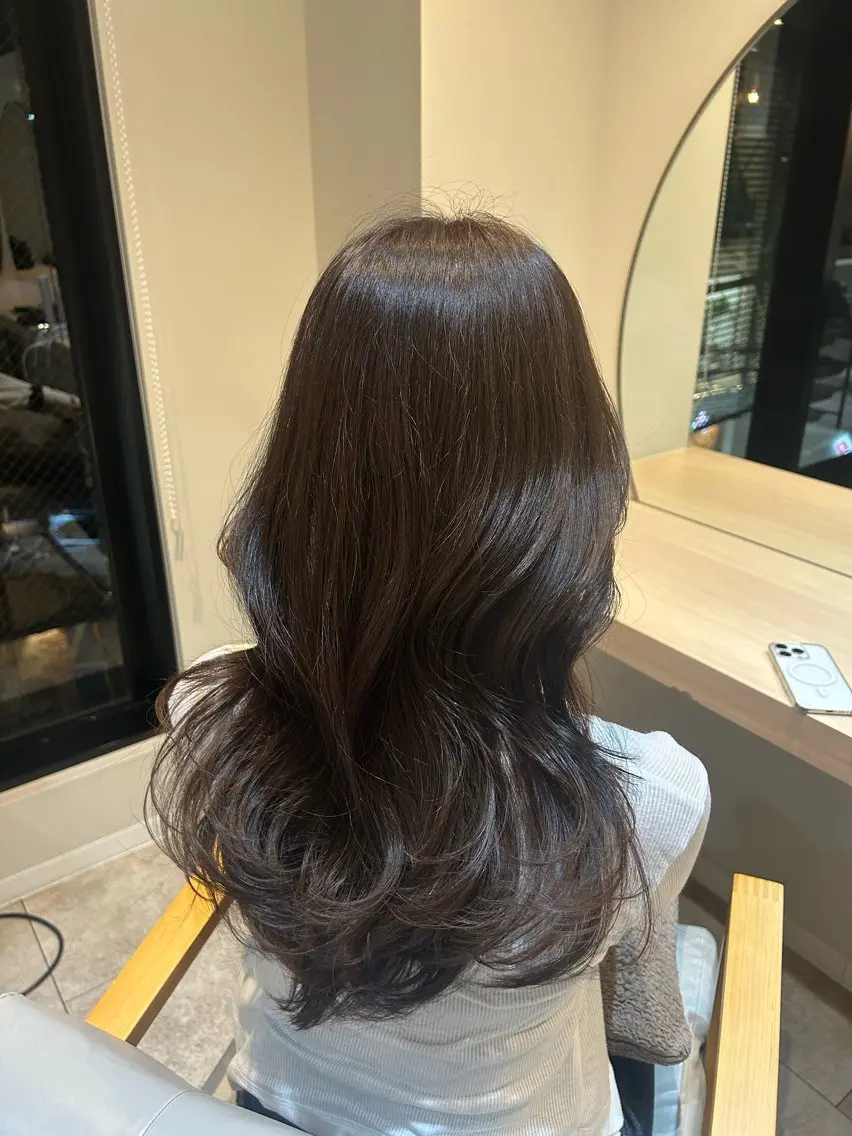 カラー 艶カラー🥣🫧 ZACC銀座/はるかのヘアスタイル