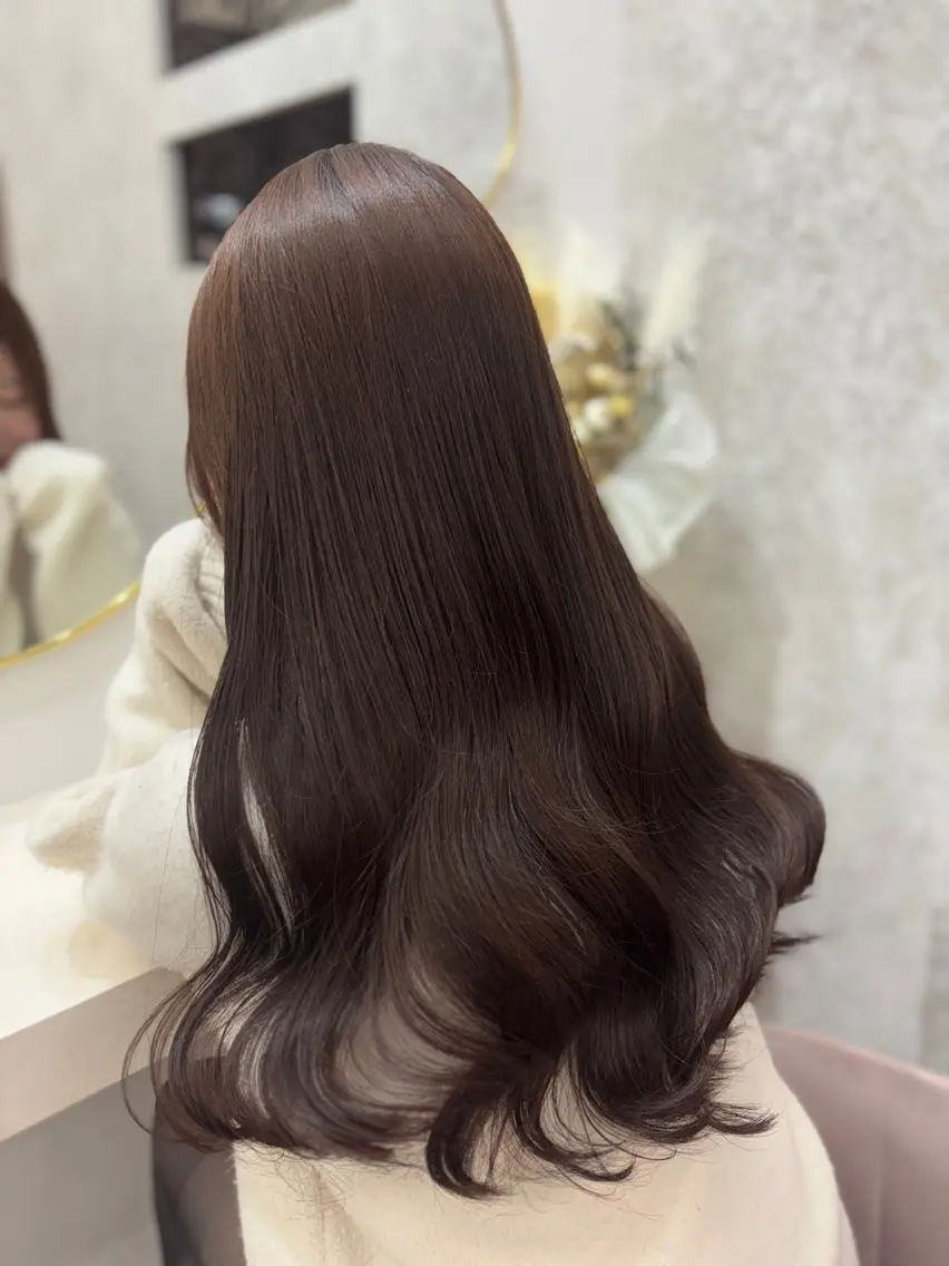 カラー ヘアカラー トリートメント 🍒大宮/カット/ 艶髪/みお🍒のヘアスタイル