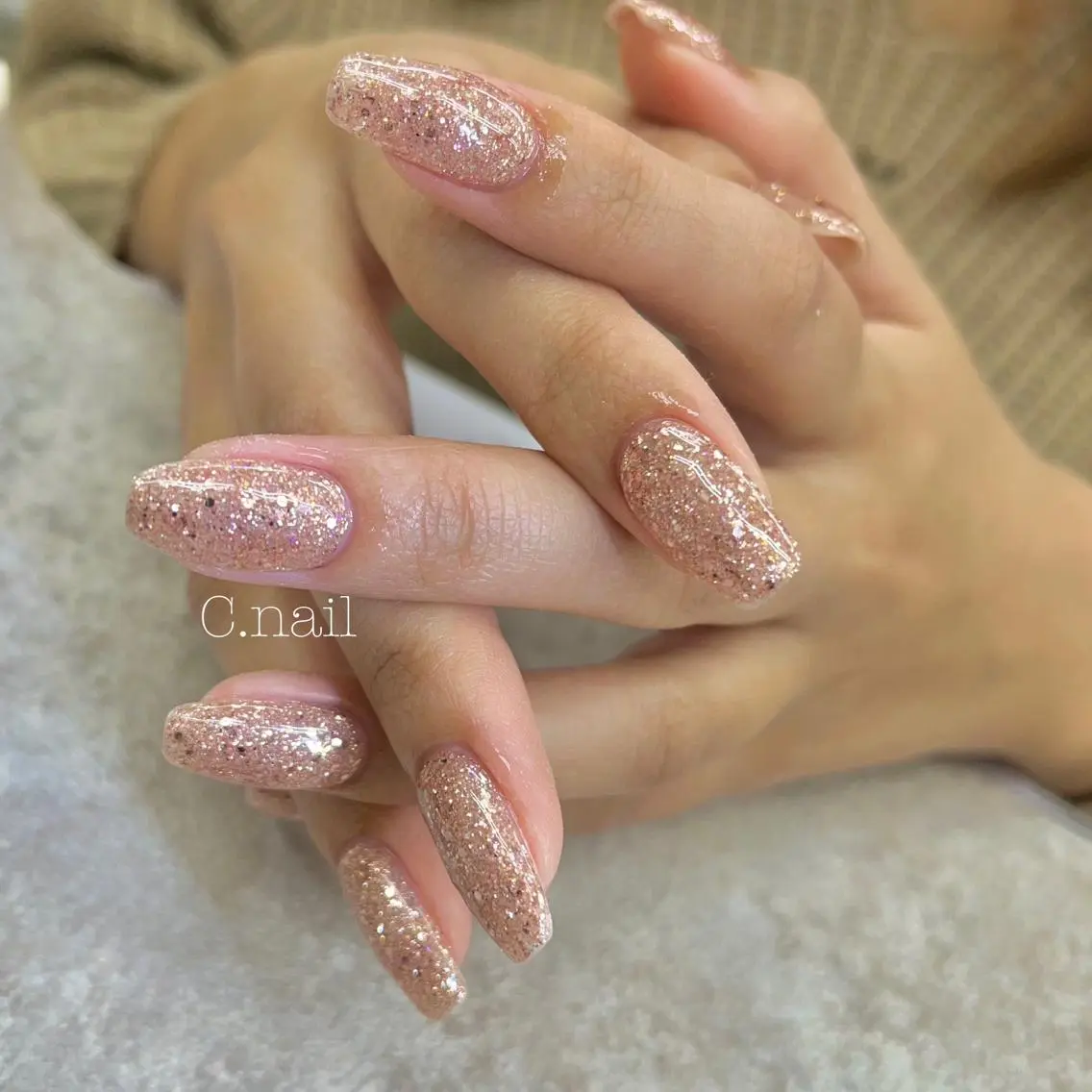 ネイル ラメ(グリッター) C.Nail &Eyeのネイルデザイン