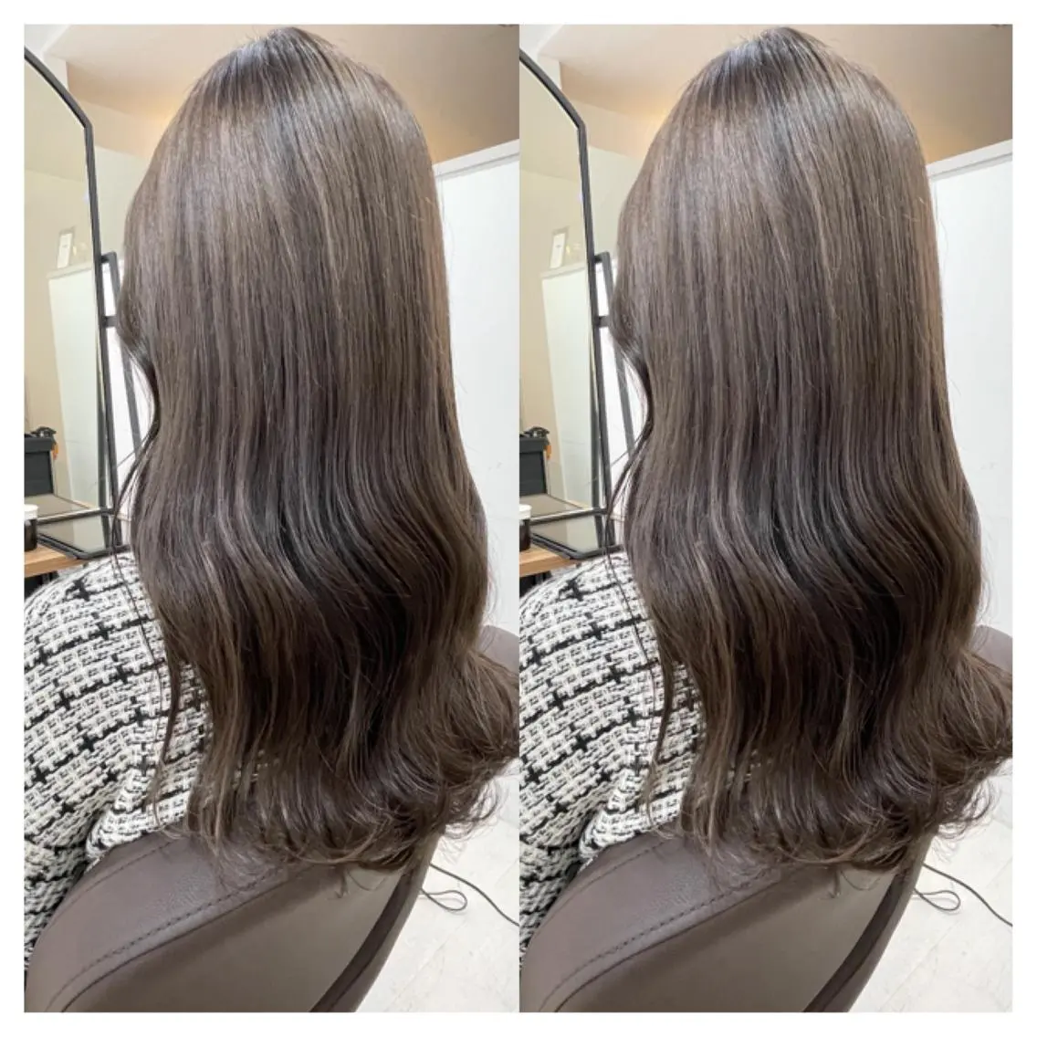 ロング カラー カット ヘアカラー トリートメント 村山 茉衣のヘアスタイル