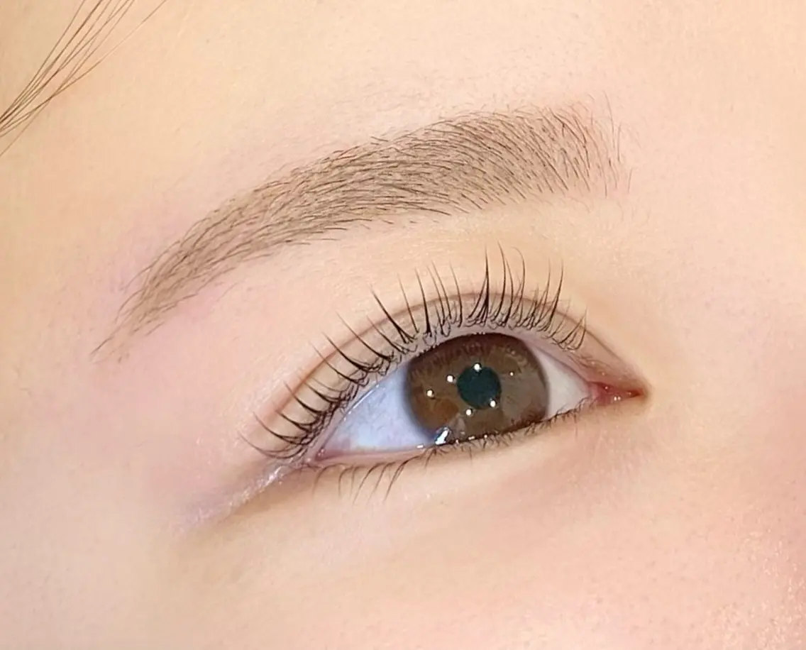 ミニモ限定⭐️まつげパーマ🩵撮影モデルの写真