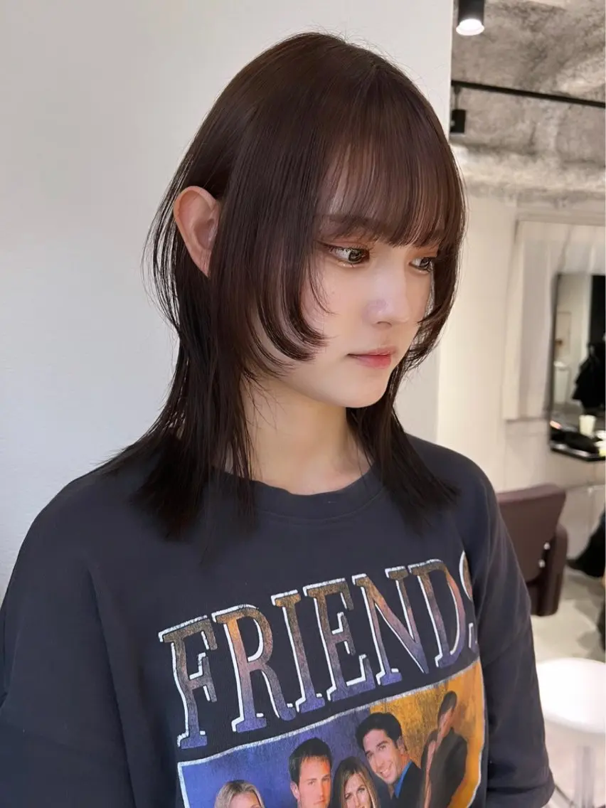 ミディアム カラー ブリーチ ケアブリーチ 透明感カラー デザインカラー ダブルカラー ハイトーン/ボブ 🎀sonokaのヘアスタイル